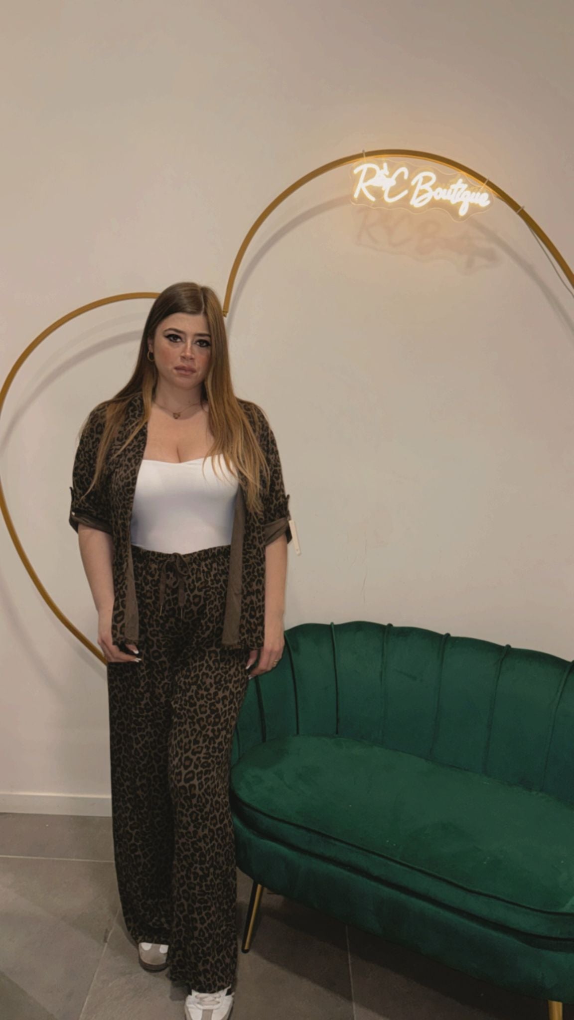Camicia leopard