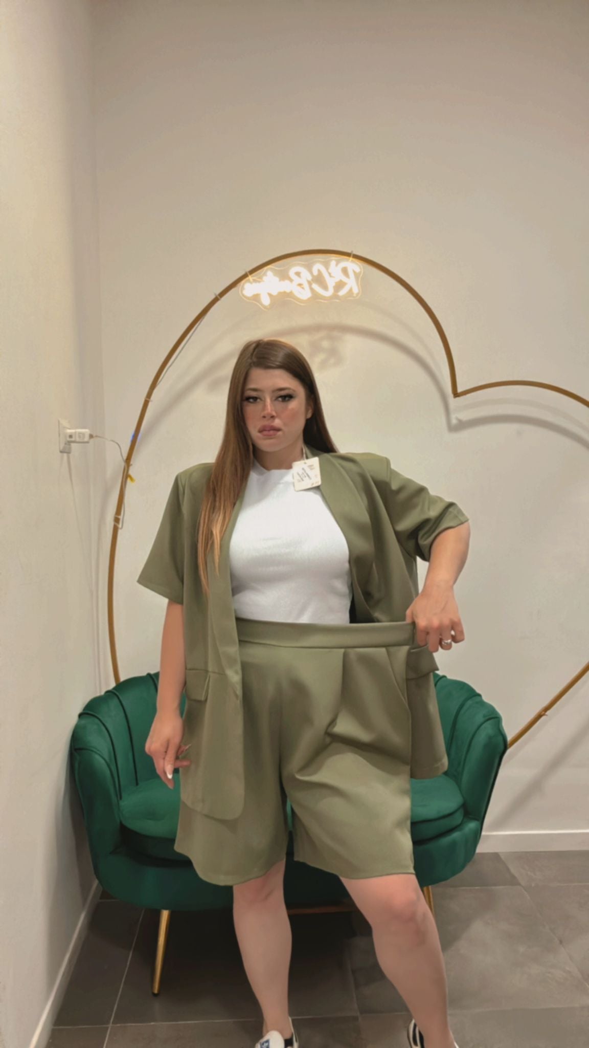 Coord. Giacca & Bermuda Curvy