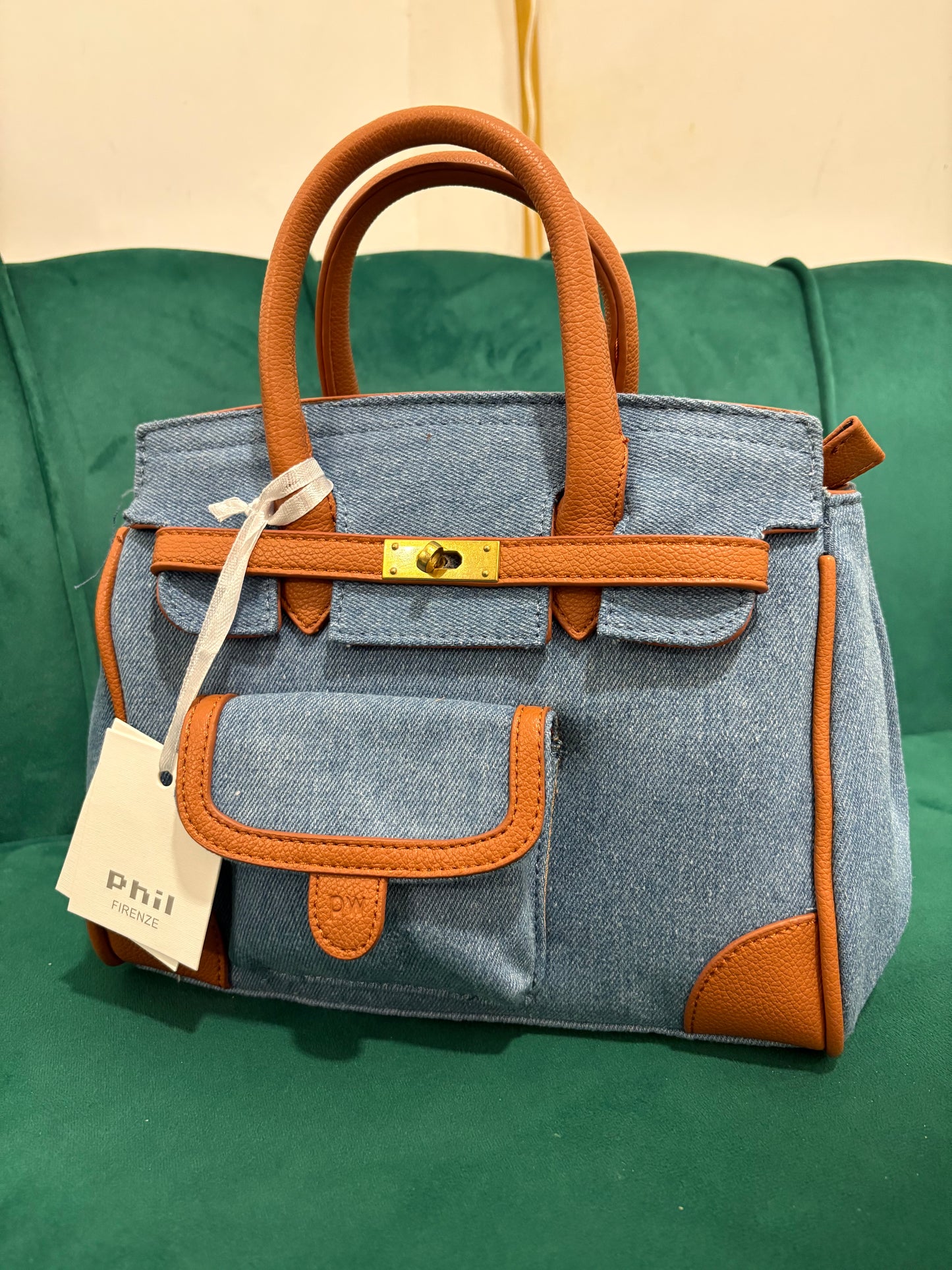 Borsa mod.birk. in denim