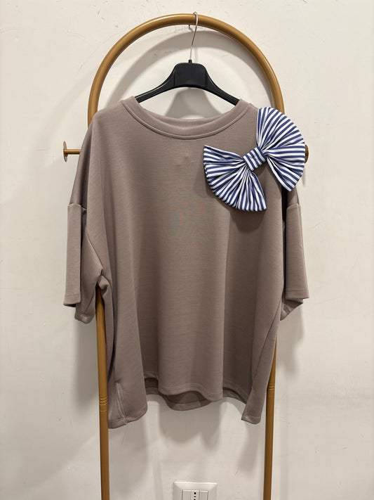 T-Shirt Fiocco Curvy
