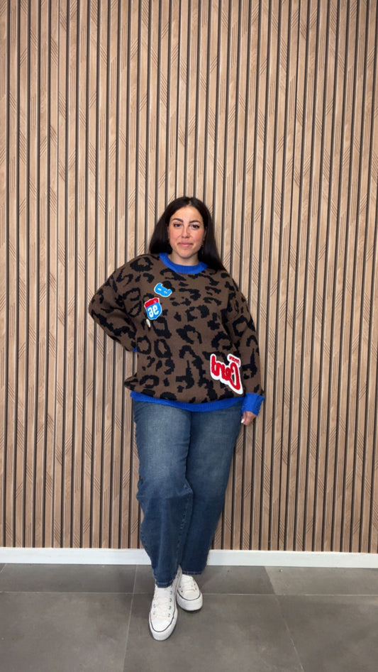 Maglione College Curvy