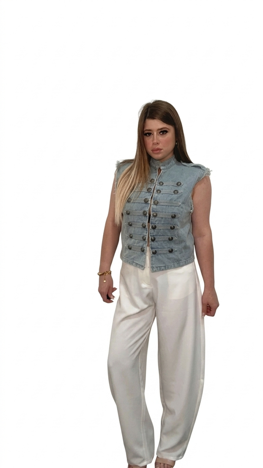 Giacca Denim Slim
