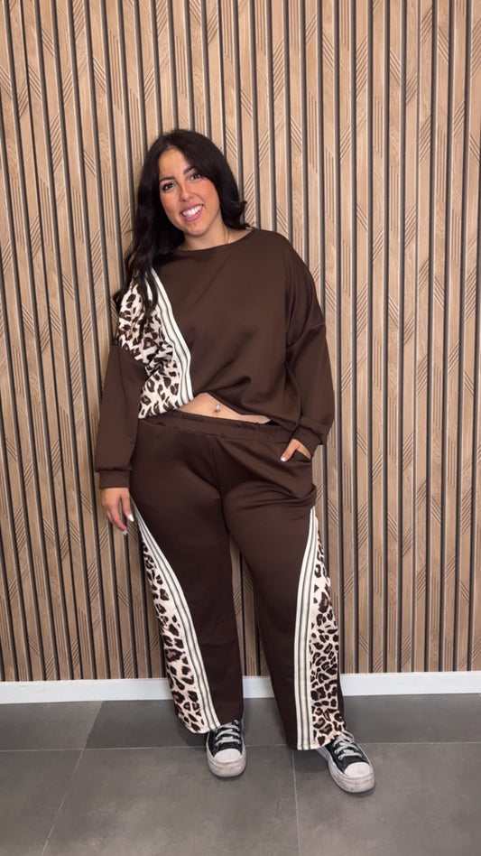 Tuta Leopard Curvy