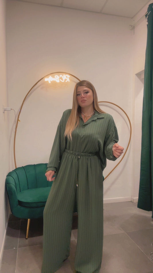 Coordinato Gessato Curvy