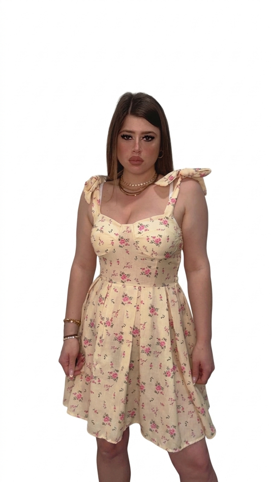 Vestito Flower Slim