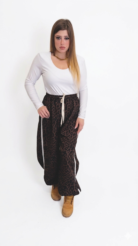 Pantalone Leopardato Curvy