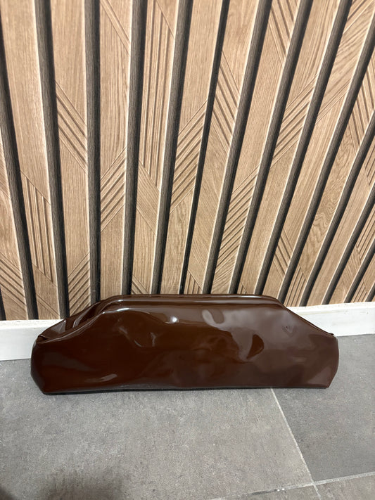 Borsa Baguette in vernice