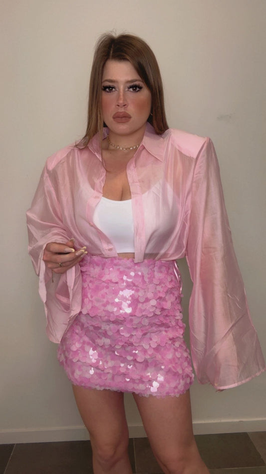 Camicia Pink Slim