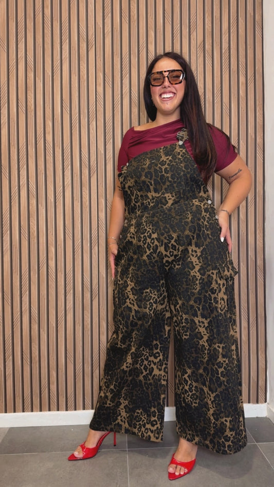 Salopette Leopard Curvy