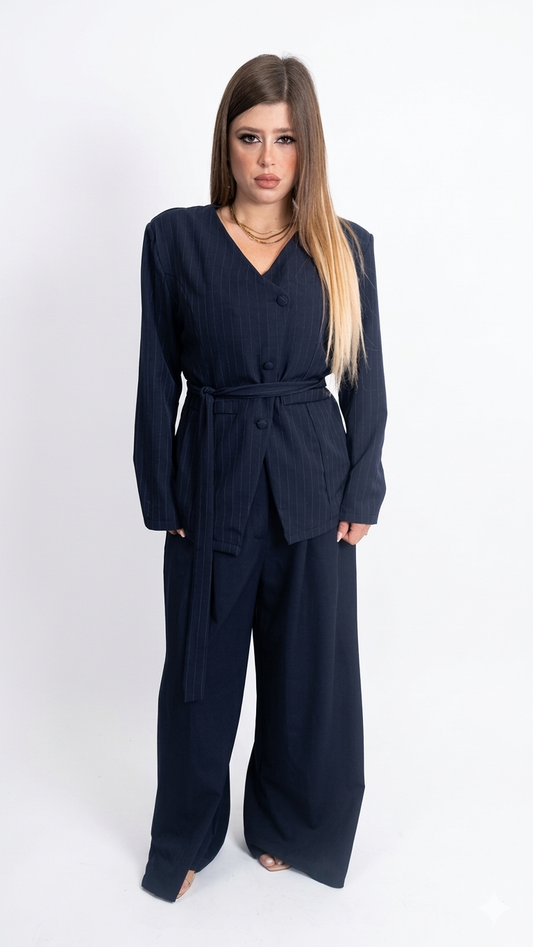 Giacca Gessata Curvy