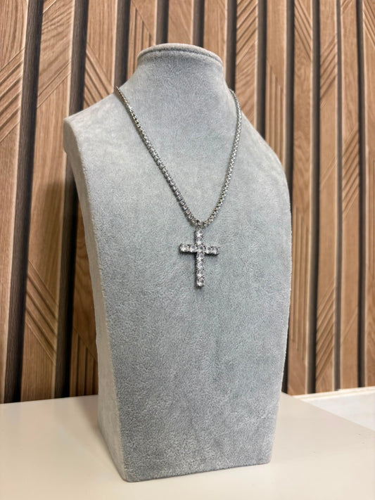 Collana Croce Diamonds