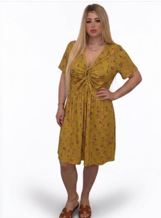 Abito Flower Curvy