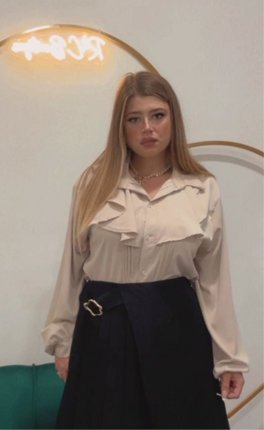 Camicia Rouche Curvy