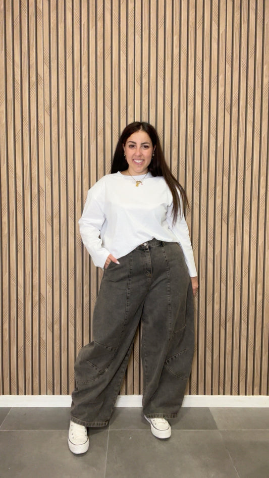 Jeans Grey Curvy
