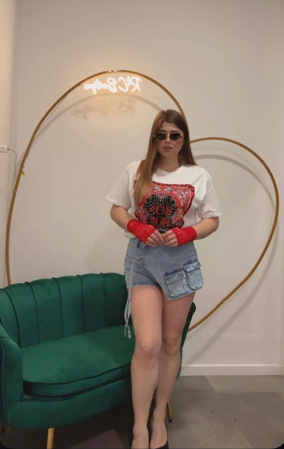 Gonna in denim