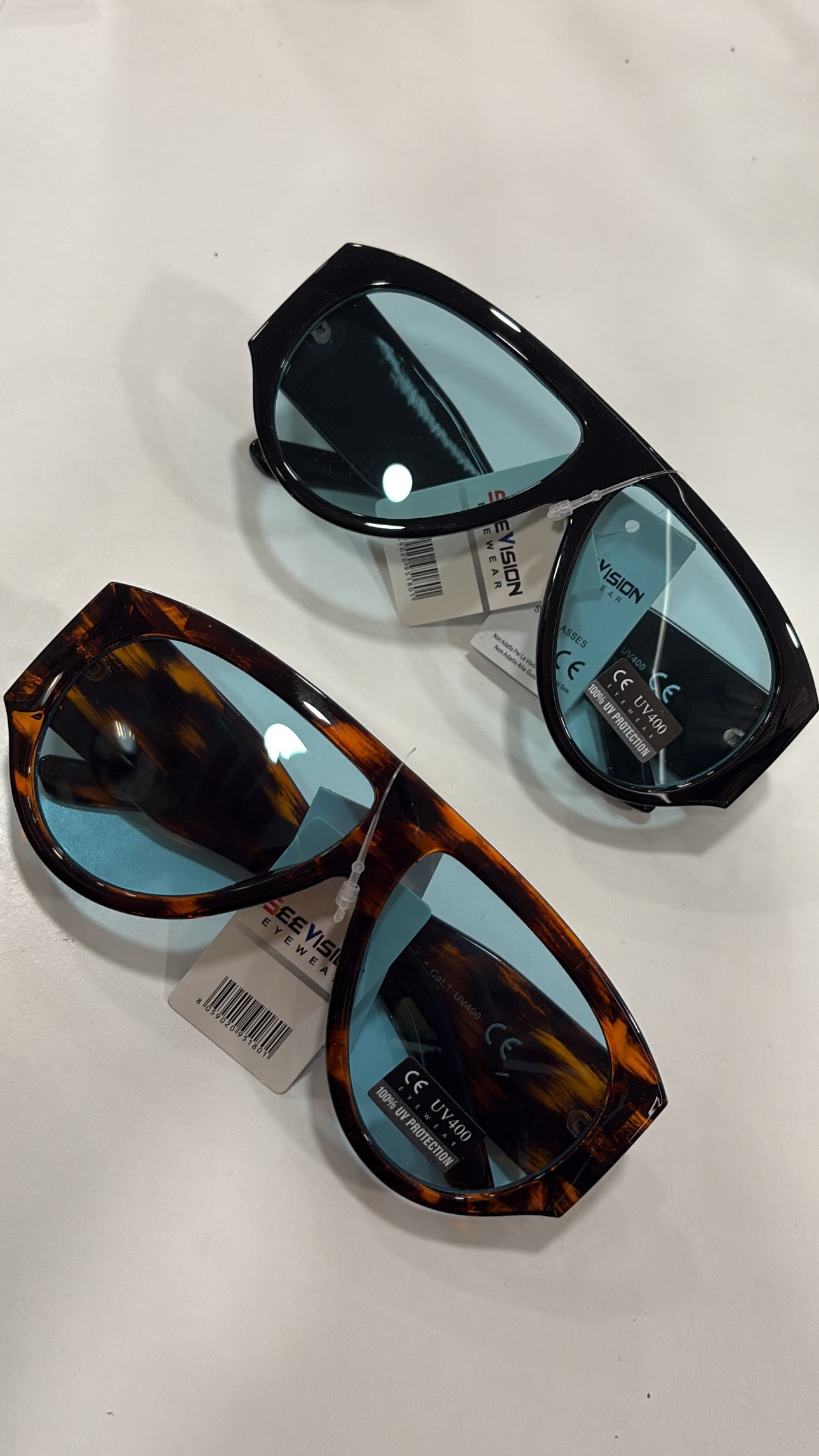 Occhiali rosita lente azzurra