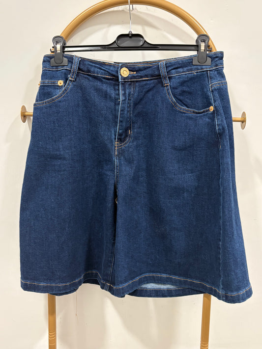 Bermuda Jeans Scuro