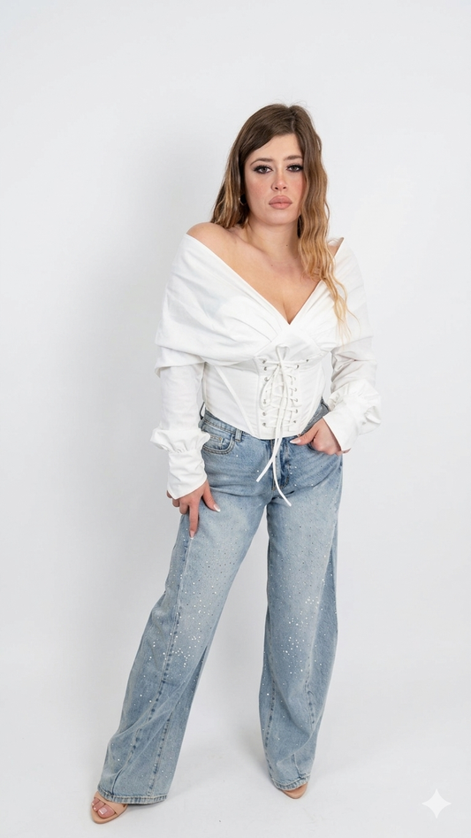 Jeans Brillantini Slim